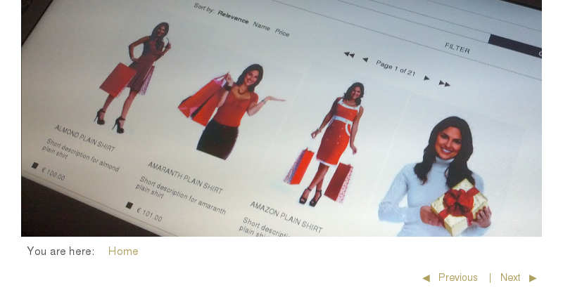 Aimeos catalog stage