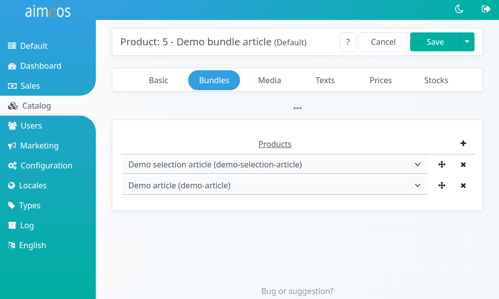 Product bundles