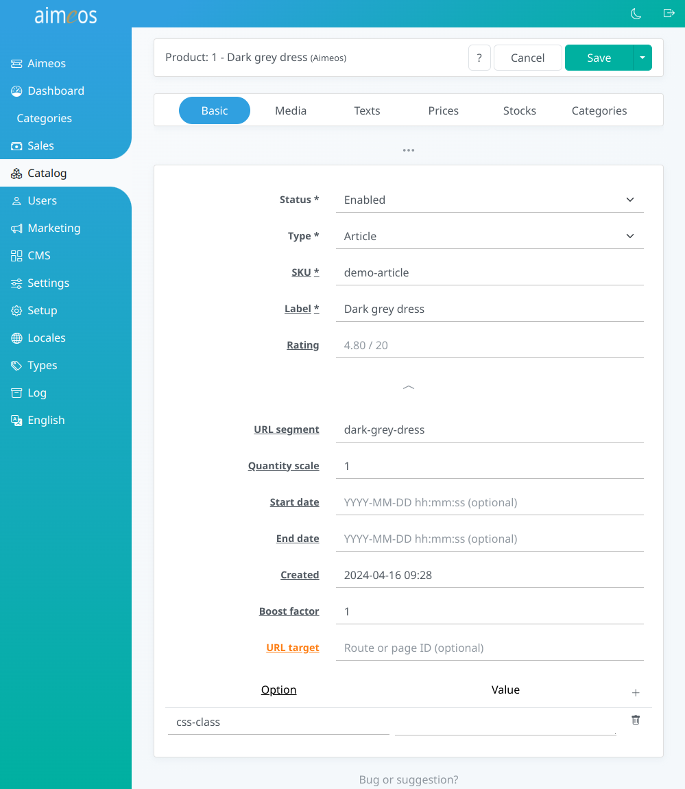 Product details