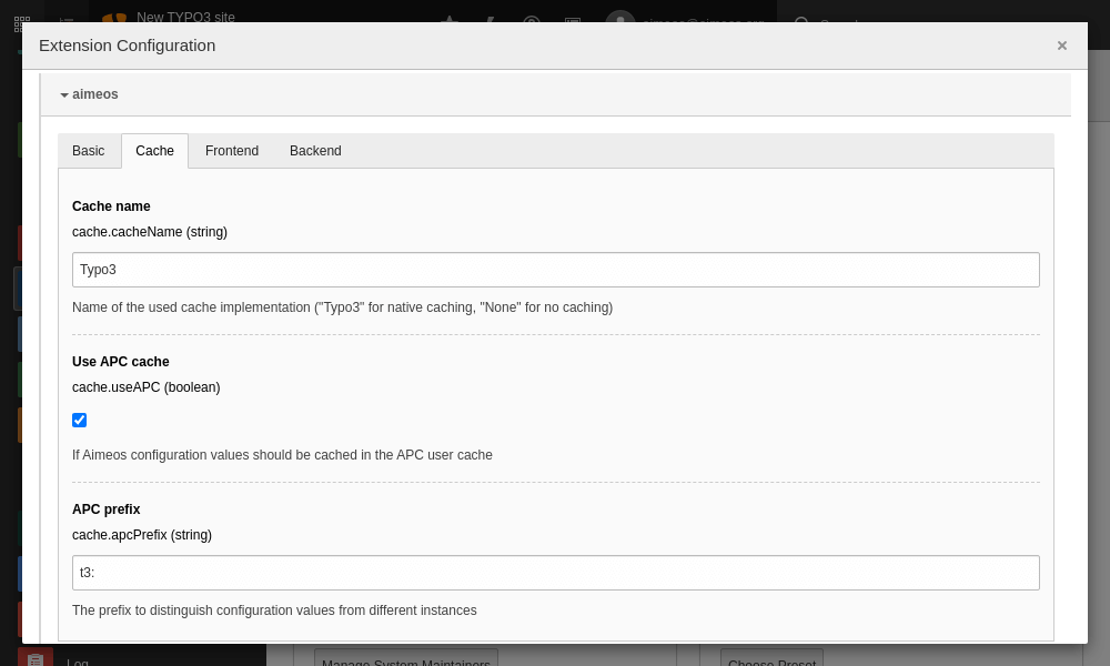 Disable content caching