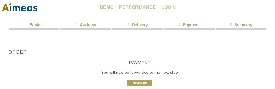 Aimeos-checkout-order