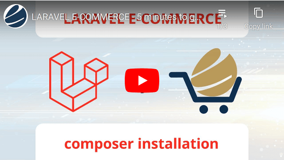 Laravel ecommerce video