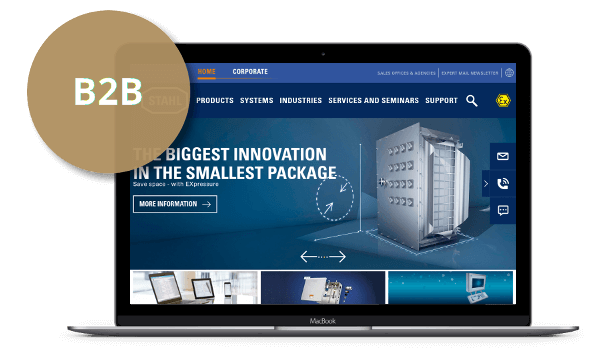 Aimeos complex B2B example