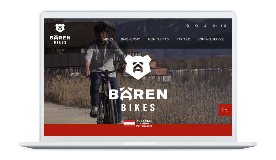 Aimeos BÄRENBIKES showcase