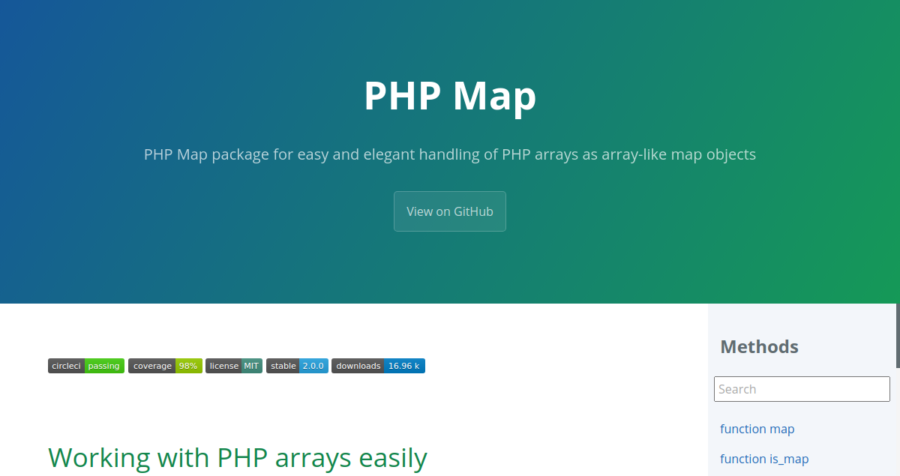 PHP: Array > Map 2.0 – Aimeos
